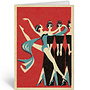 wenskaart - dancer with scarf