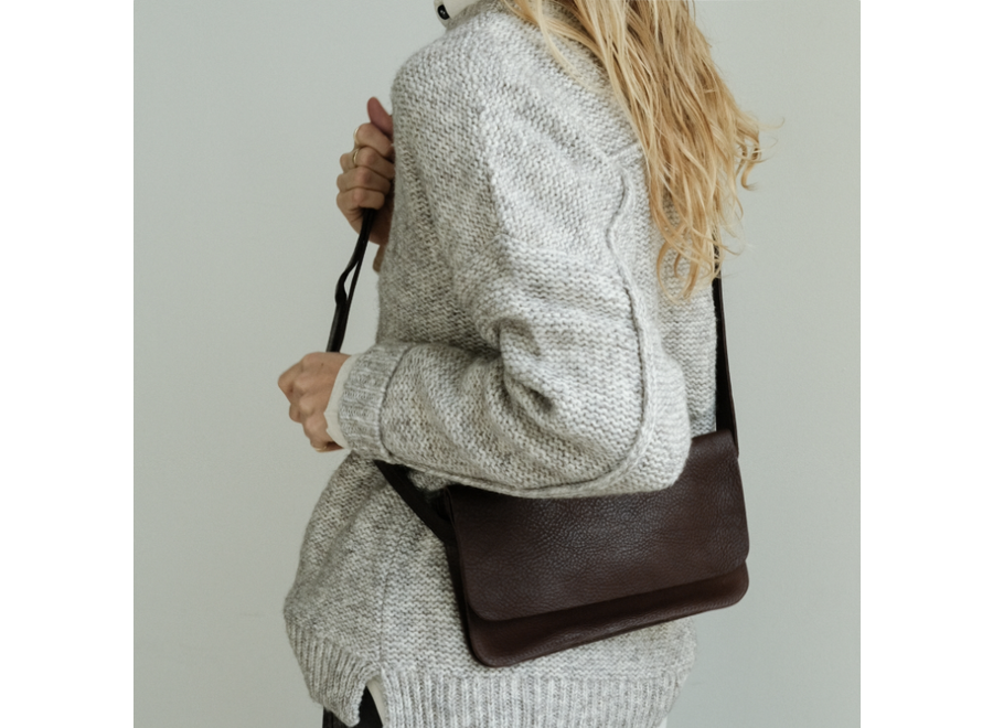tas leder - philomijn - ode caffé