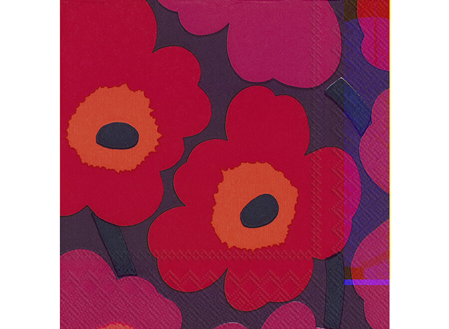 servet - lunch - 33cm x 33cm - mauve