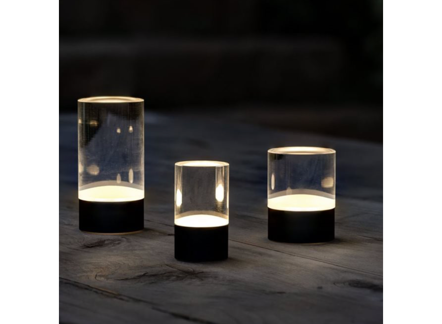 glow - led-sfeerlamp / in- & outdoor - d 6cm * h 12cm