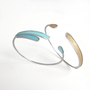armband - plume - soft blue