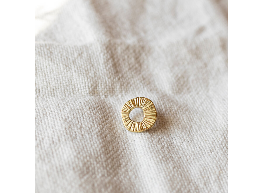 pin open - zonneke 'atelier ode' - verguld