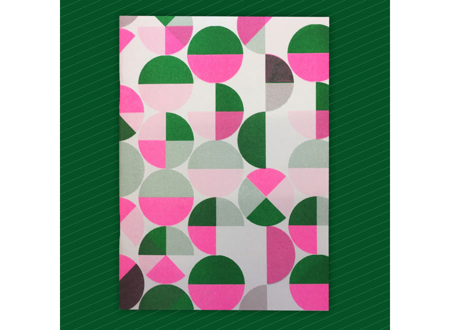duotone cover circles - riso - frau steiner