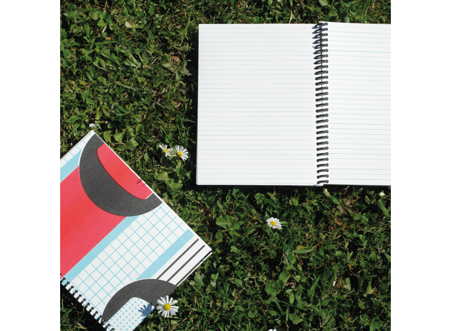 notebook spiral / see u - riso - frau steiner