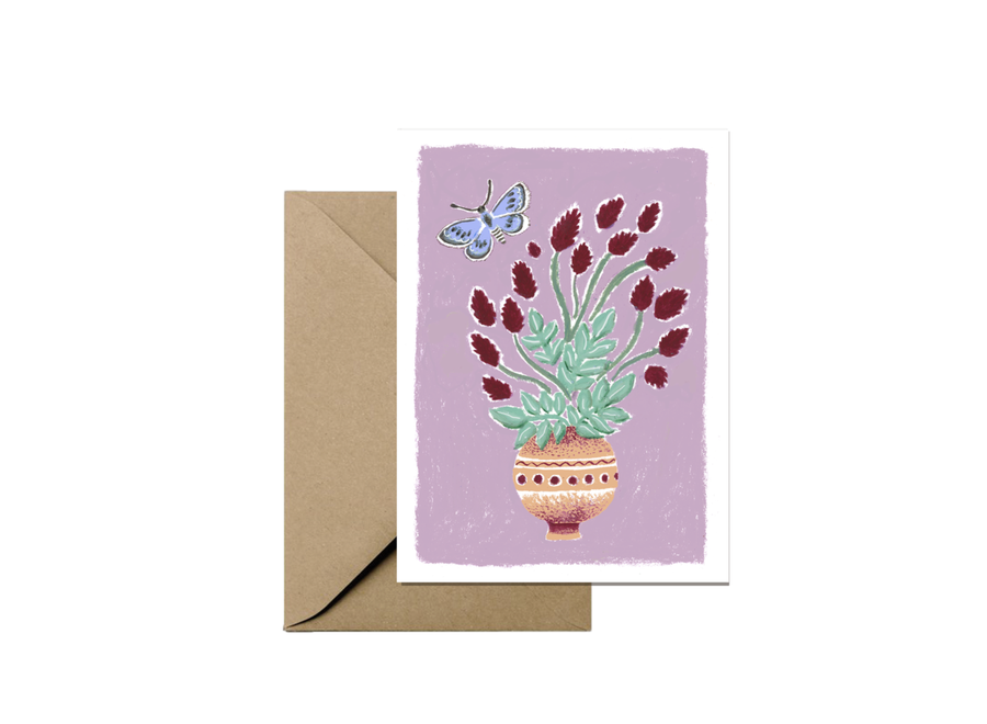 wenskaartje - pimpernel