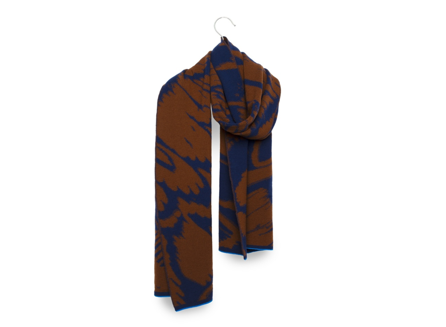 sjaal - wolvis - furcula cacao - maxi