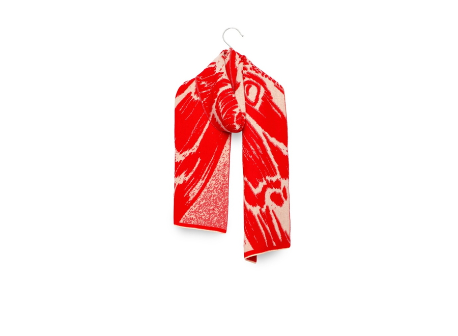 sjaal - wolvis - aurata poppy - midi