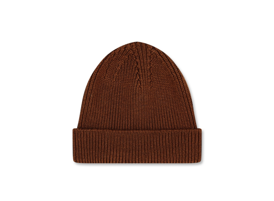 wolvis - beanie - cacao