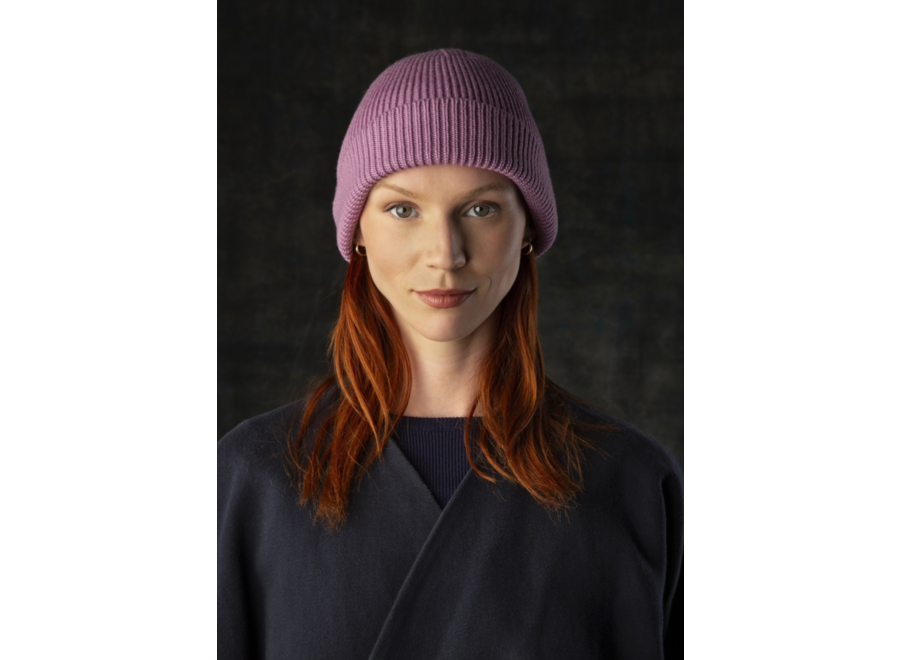 wolvis - beanie - orchid