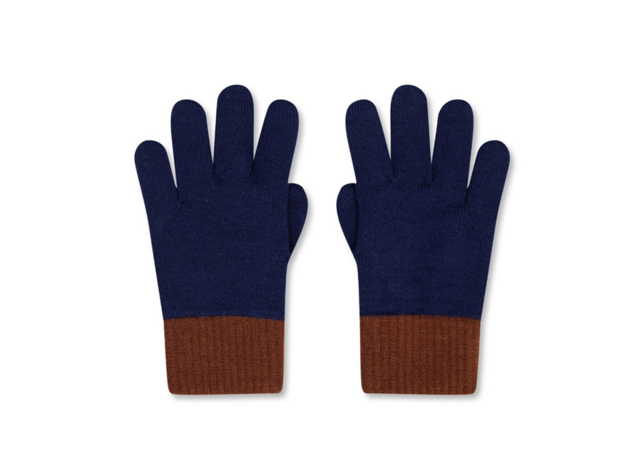 wolvis - handschoenen - indigo