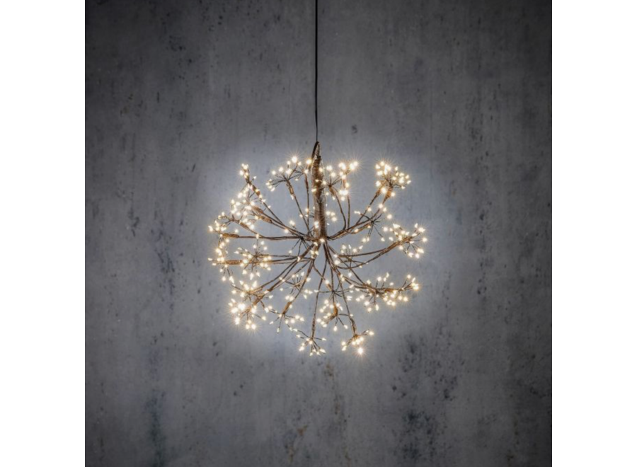 lichtbloem / dandelion / kerstverlichting - d30cm