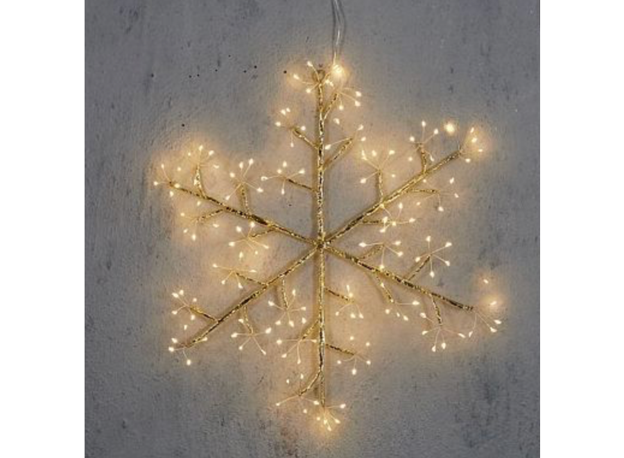 sneeuwvlok / kerstverlichting - d 40cm