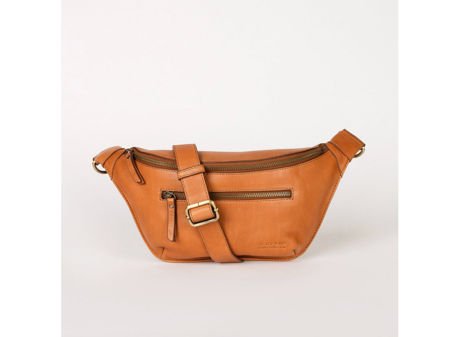 drew bumbag - wild oak leather