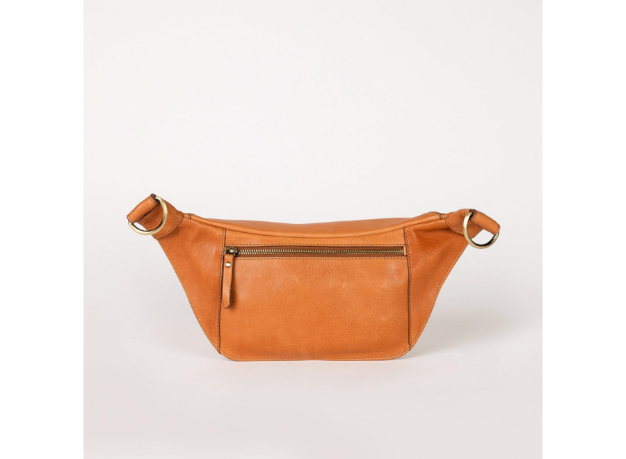 drew bumbag - wild oak leather