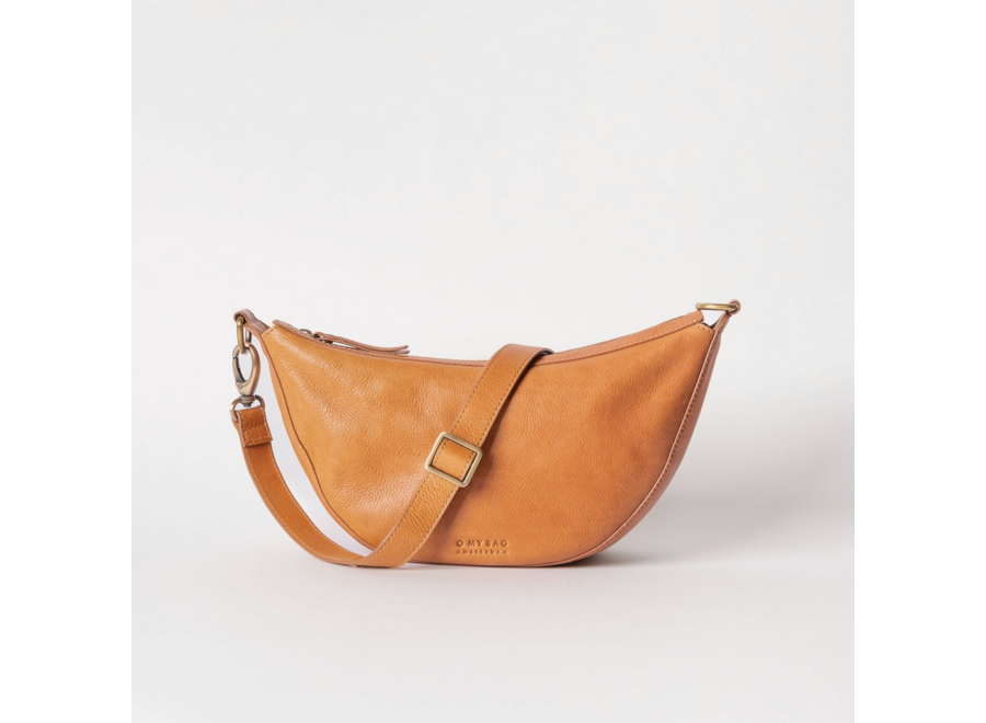 leo bag - wild oak leather
