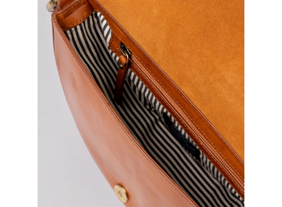 laura bag - cognac leather