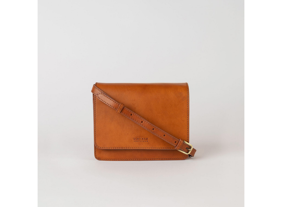 audrey bag - mini - cognac leather