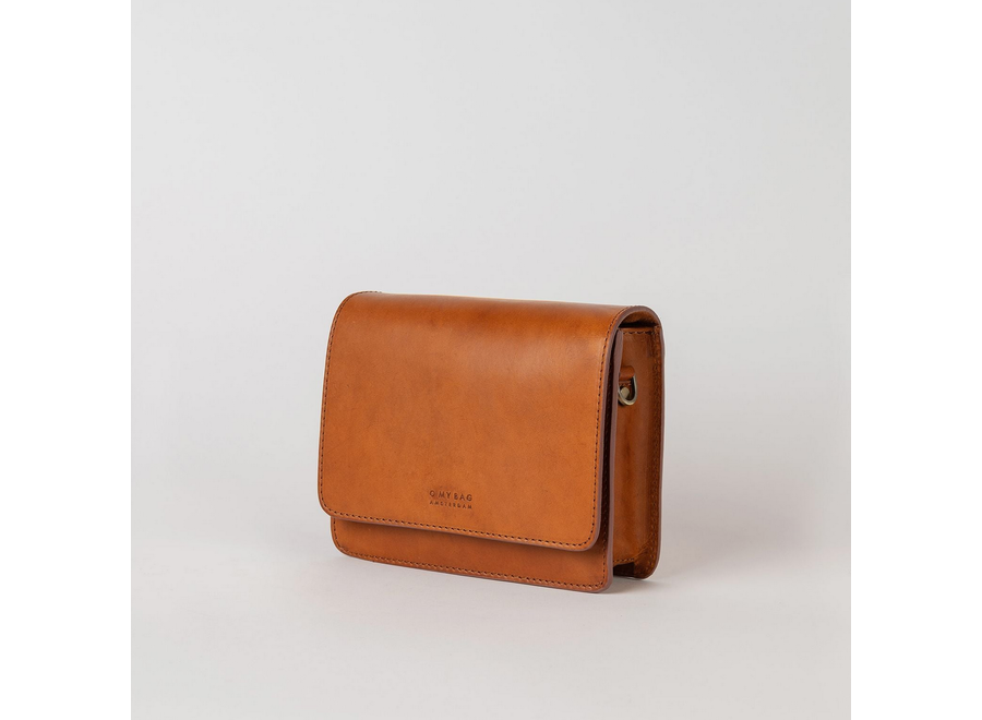 audrey bag - mini - cognac leather