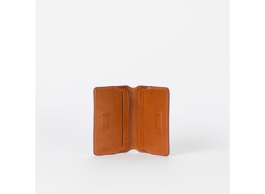 card case - cognac leather