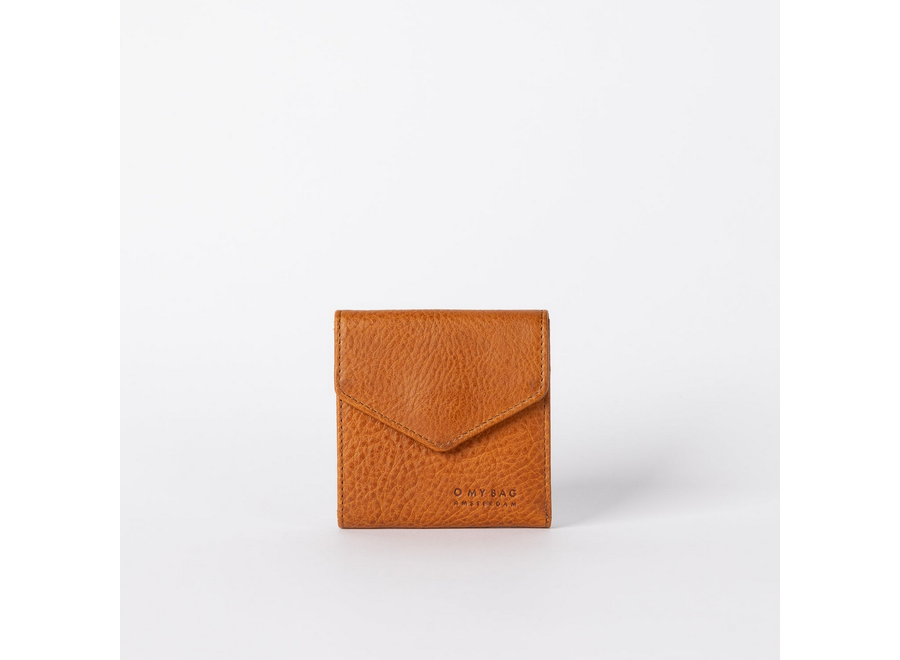 envelope wallet - cognac leather