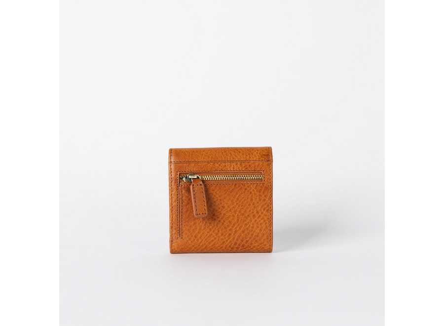 envelope wallet - cognac leather