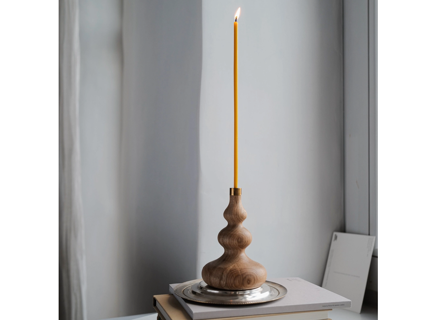 slender - bijenwas - set van 10 slanke kaarsen