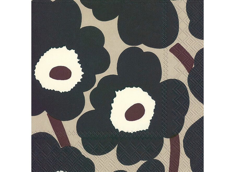 servet - lunch - 33cm x 33cm - blue linen