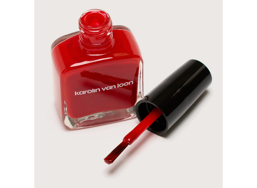 nagellak - karolin van loon - vegan & eco-friendly - 37 tomate rouge