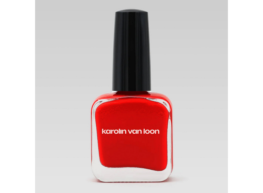 nagellak - karolin van loon - vegan & eco-friendly - 37 tomate rouge