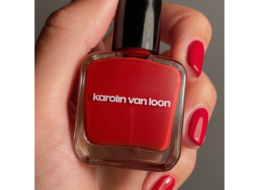 nagellak - karolin van loon - vegan & eco-friendly - 23 rouge éclipse