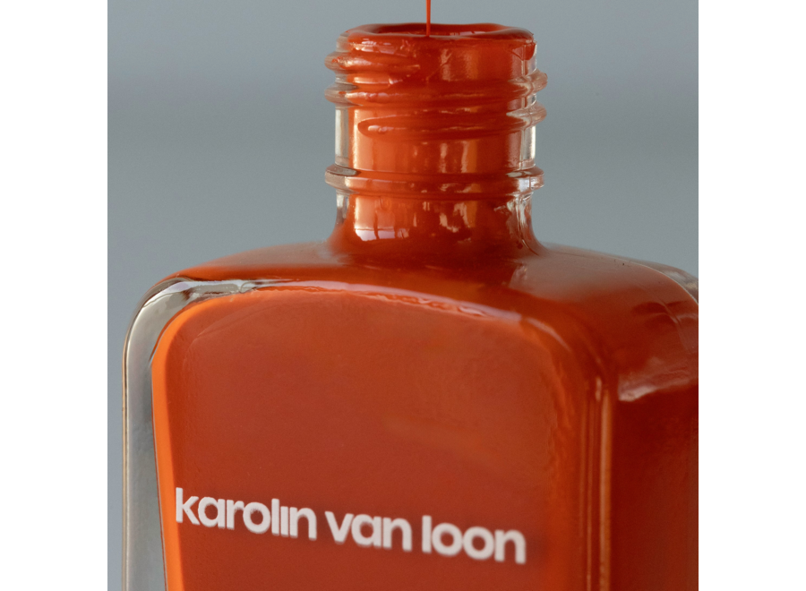 nagellak - karolin van loon - vegan & eco-friendly - 49 sienne cuir