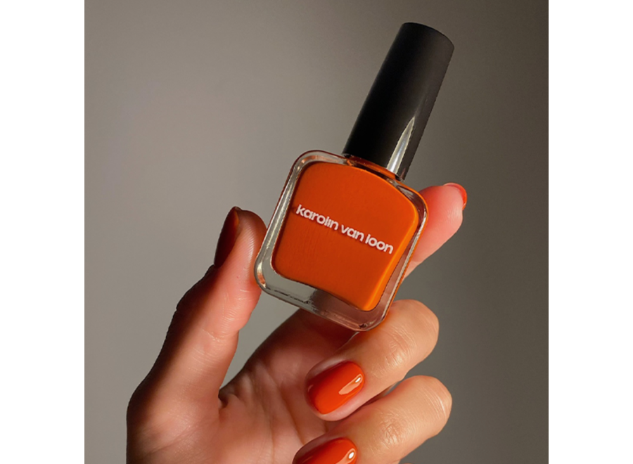 nagellak - karolin van loon - vegan & eco-friendly - 49 sienne cuir