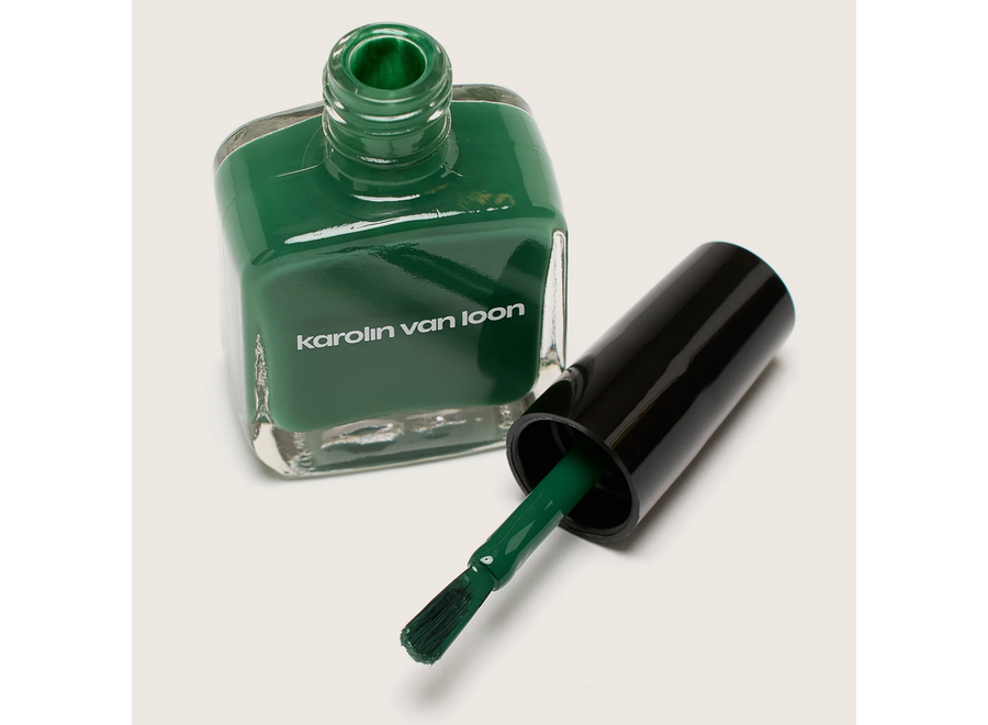 nagellak - karolin van loon - vegan & eco-friendly - 32 suède verte