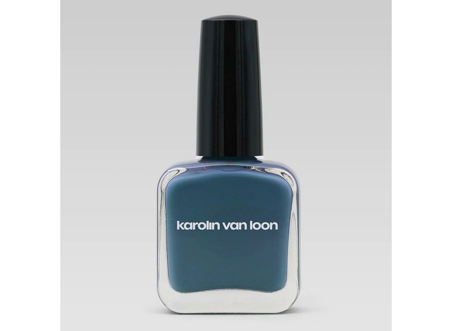 nagellak - karolin van loon - vegan & eco-friendly - 25 bleu neptune