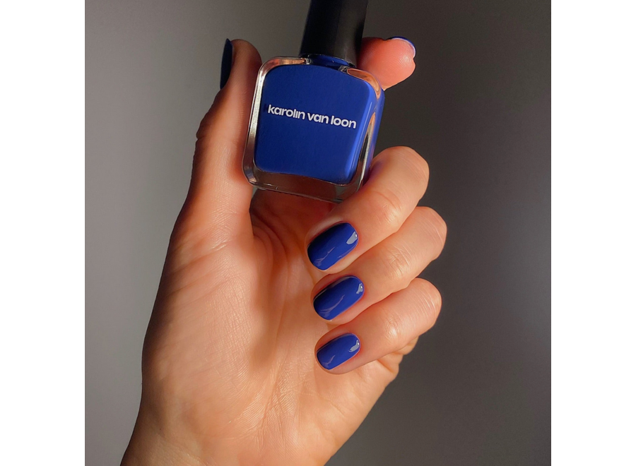 nagellak - karolin van loon - vegan & eco-friendly - 46 cobalt chic