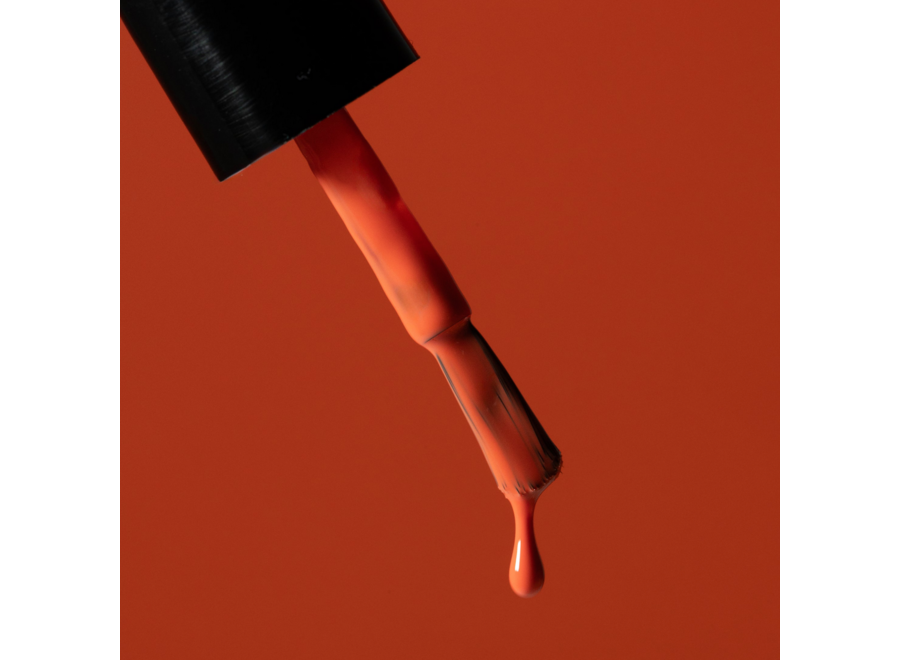 nagellak - karolin van loon - vegan & eco-friendly - 21 lava orange