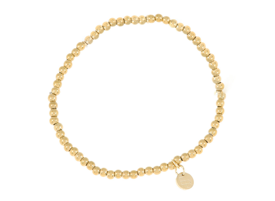 armbandje - ballon - s - verguld