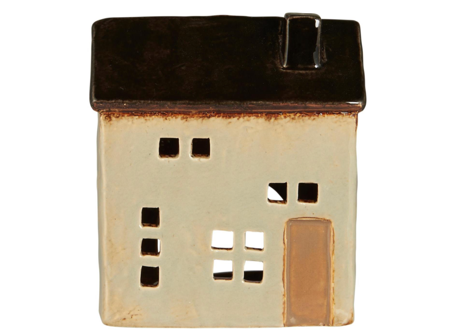 t-licht - keramiek - wide home - white
