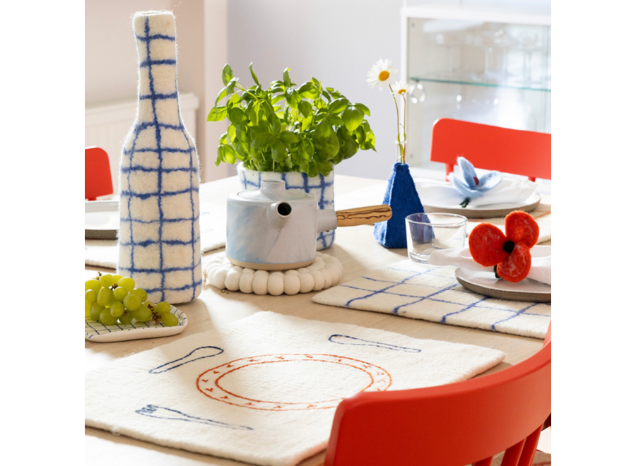 2 placemats - vilt - bon appetit