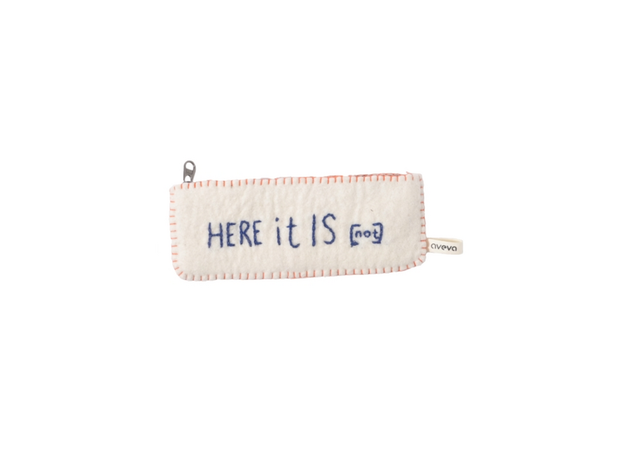 etui / opbergtasje - s - here it is