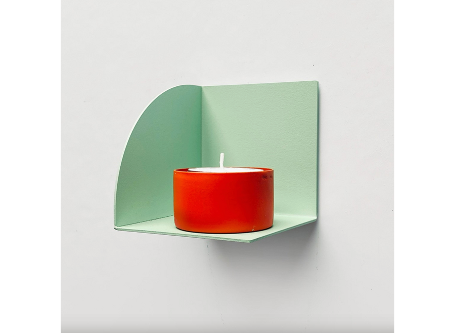 magnetisch wandplankje / hoekje - munt