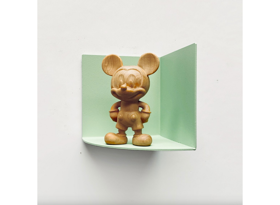 magnetisch wandplankje / hoekje - munt