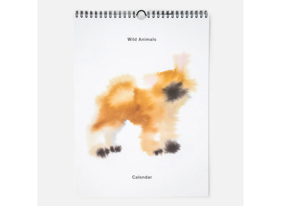 verjaardagskalender - wild animals / rob van mierlo