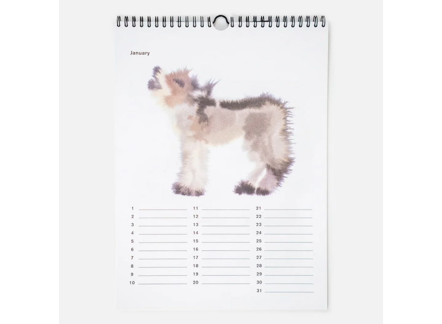 verjaardagskalender - wild animals / rob van mierlo