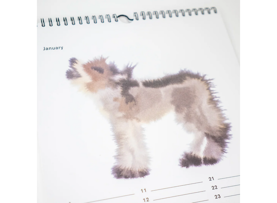 verjaardagskalender - wild animals / rob van mierlo