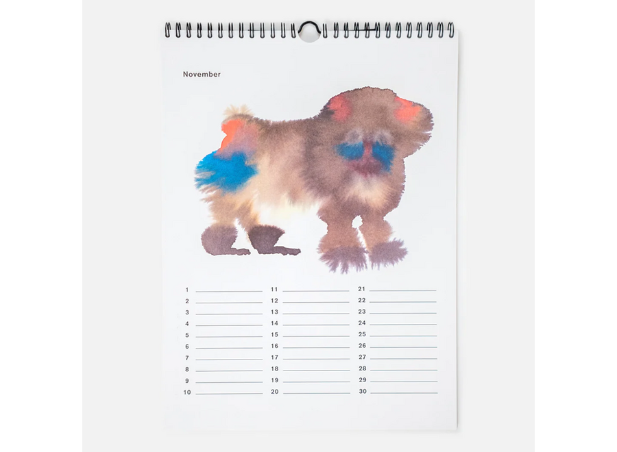 verjaardagskalender - wild animals / rob van mierlo