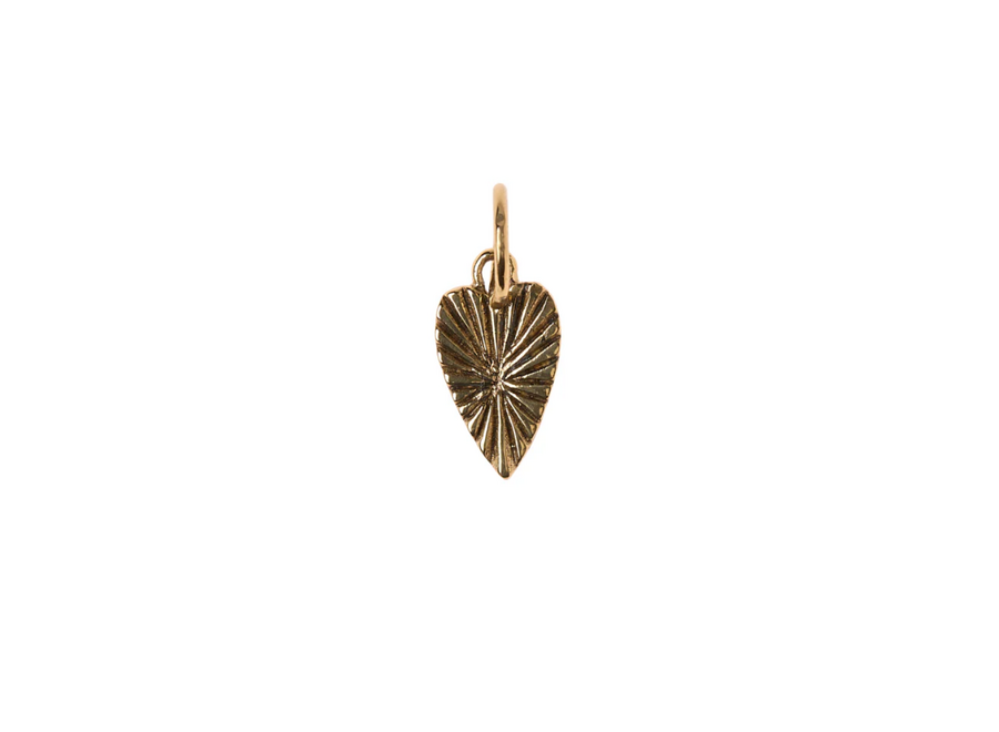 hangertje - heart - verguld