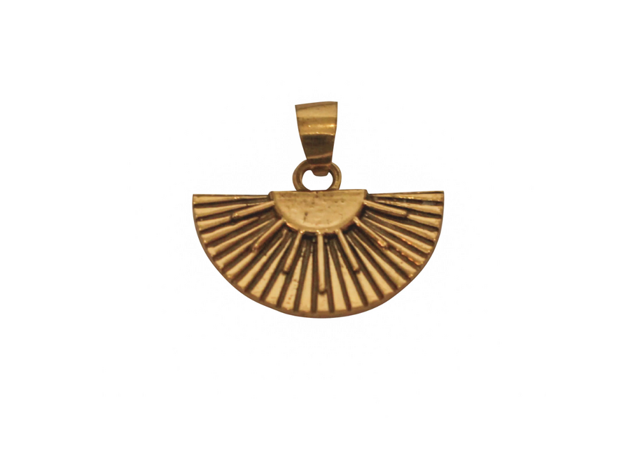 hangertje - big fan - verguld