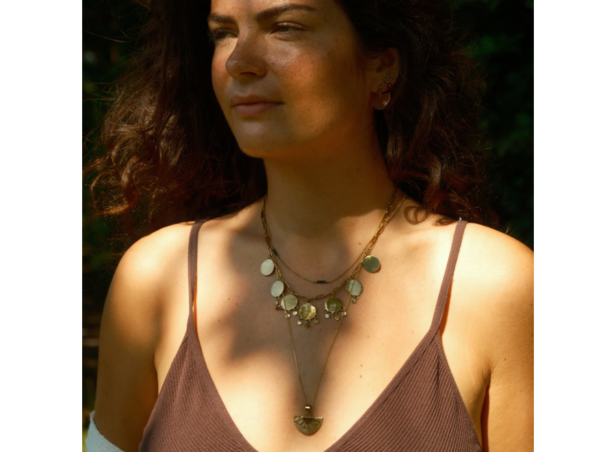 hangertje - big fan - verguld