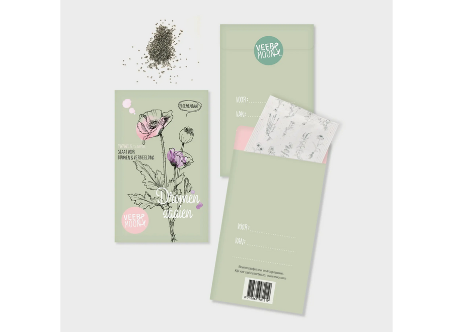 zadenzakje met een boodschap - dromen